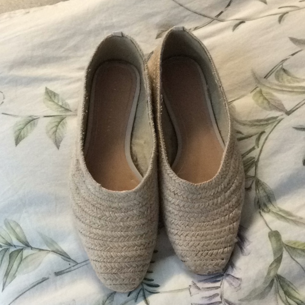Zara summer ballerina with jute rope